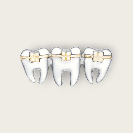 Orthodontic Trio Brooch