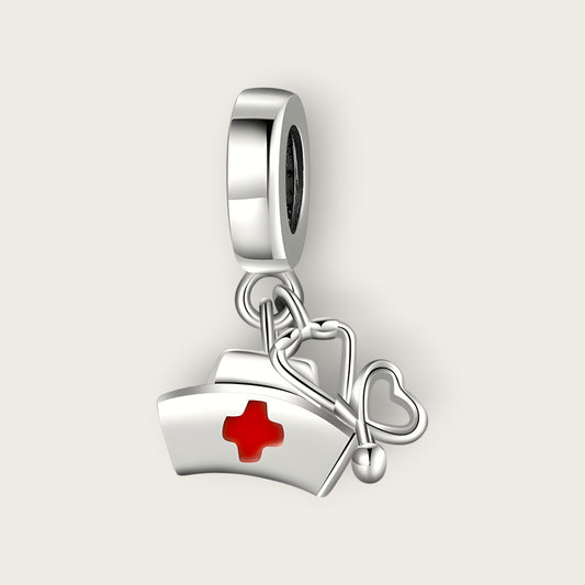 Compassionate Nurse Cap Charm