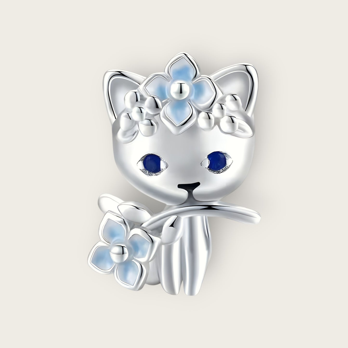 Floral Feline Charm