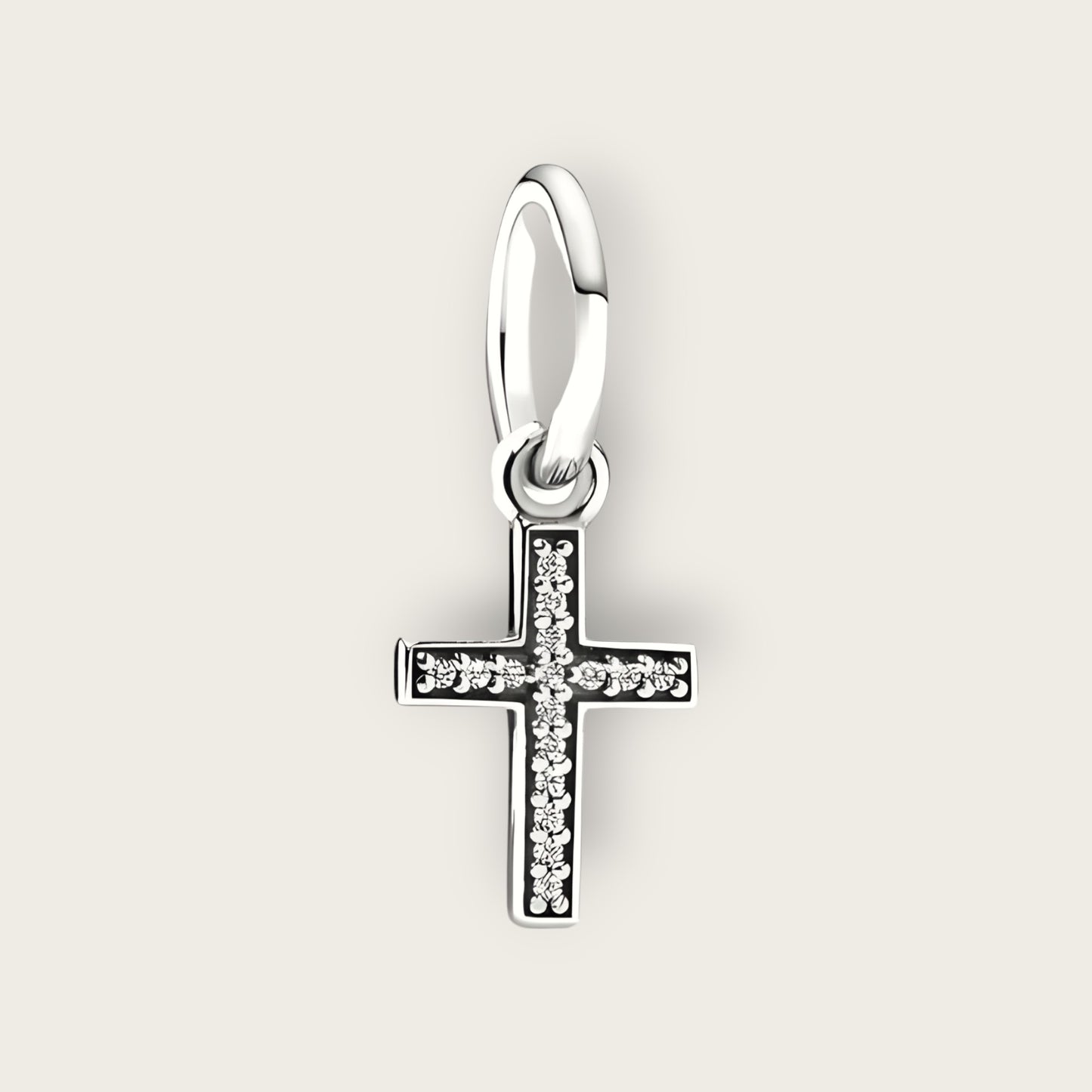 Radiant Cross Charm