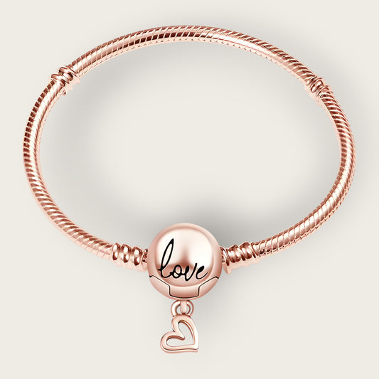 Rose Love Snake Chain Bracelet